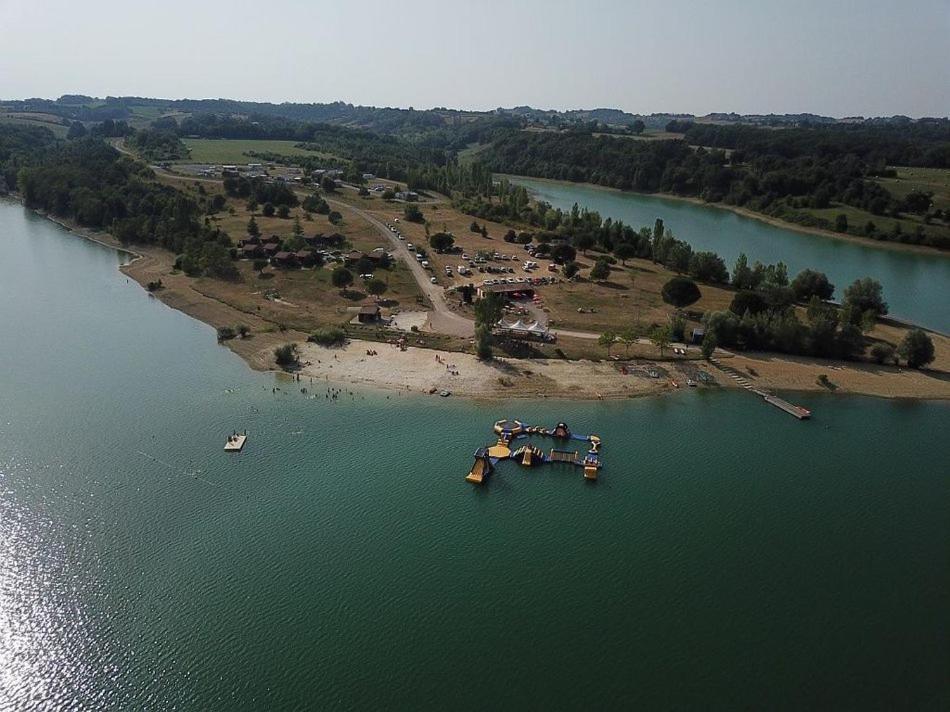 Les Chalets Du Lac De La Gimone Saint-Blancard Exteriér fotografie