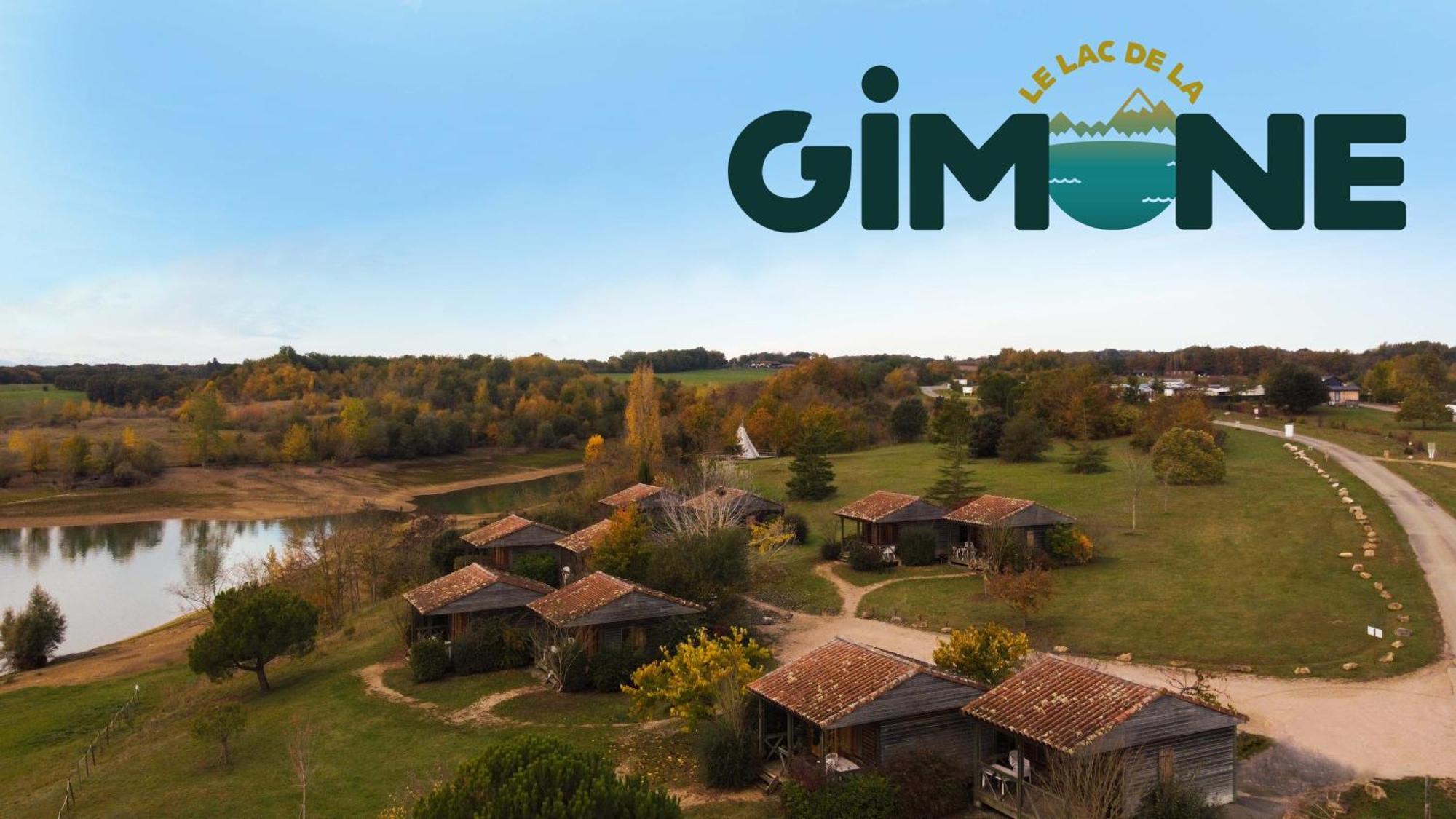 Les Chalets Du Lac De La Gimone Saint-Blancard Exteriér fotografie